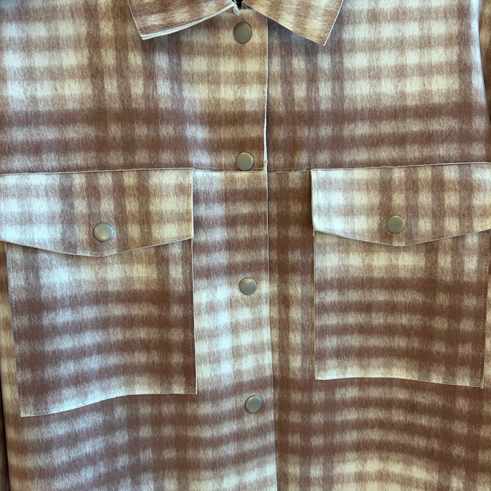 Zara Plaid Jacket - Picture 3 of 4